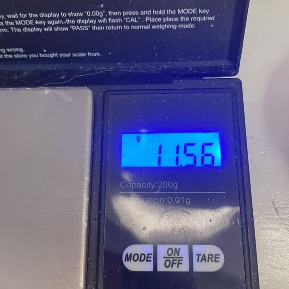 Vintage 1960s MCM gold tone rectangular Mother-of-Pearl bullet back cuff links - Picture 10 of 10